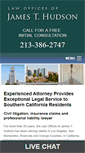 Mobile Screenshot of jameshudsonlaw.com