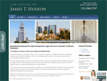 Tablet Screenshot of jameshudsonlaw.com